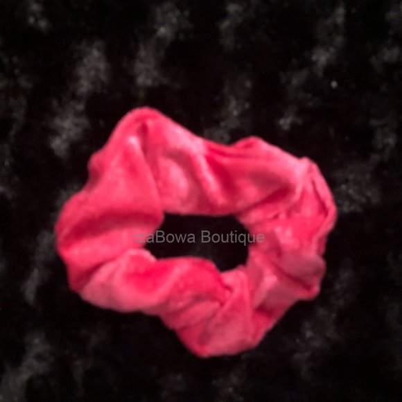 Hand Crafted Accessories - Maraschino Velvet Scrunchie HANDCRAFTED (women's)